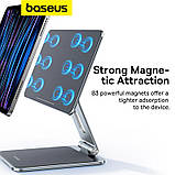 Тримач Baseus MagStable Series Magnetic Tablet Stand for Pad 12.9" (B10460300811-01) grey, фото 6