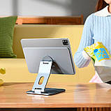 Тримач Baseus MagStable Series Magnetic Tablet Stand for Pad 12.9" (B10460300811-01) grey, фото 8