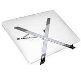 Підставка для ноутбука HOCO Action metal folding notebook holder HD9 |6 levels| (6942007626378) metal-grey, фото 8