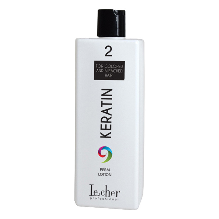 Професійний засіб для завивки Le Cher Keratin Perm Lotion №2 для фарбованого та освітленого волосся 500 мл