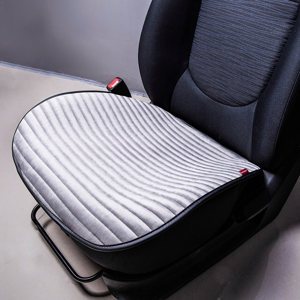 Накидка під дитяче автокрісло CarFashion Mini, сірий/чорний, фото 1