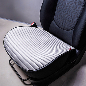 Накидка під дитяче автокрісло CarFashion Mini, сірий/чорний