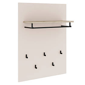 Вішалка Хелен Дуб Білий / Сатин Світ Меблів