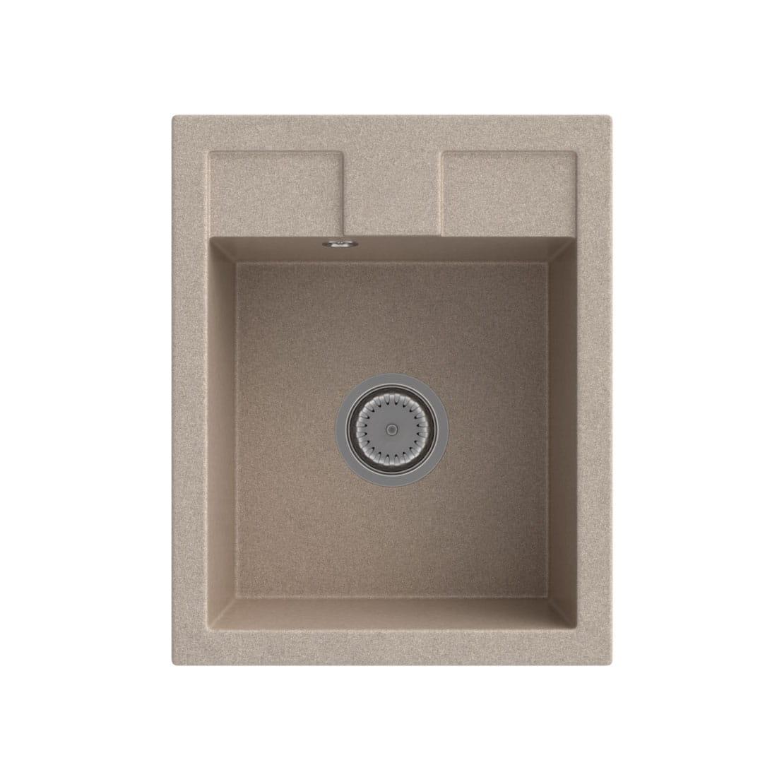Кухонна мийка GRANITAN BEST BROWN коричнева*, фото 1