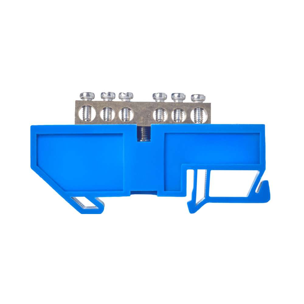 Шина нульова DIN-ізоляторі 6 отв. 6х9мм, UEA 141731UEA UEA