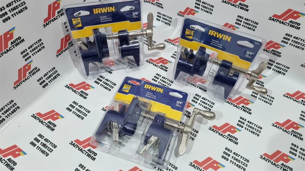 Струбцина трубна 3/4 IRWIN Quick-Grip, фото 1