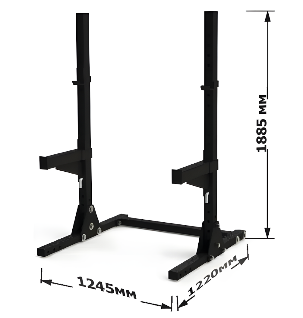 Стійка для присідань і страхувальні упори
