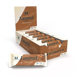 Протеїновий батончик MyProtein Layered Bar 60 g Triple Chocolate Fudge, фото 2