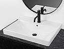 Умивальник (раковина) REA MANDY WHITE білий врізний, фото 5