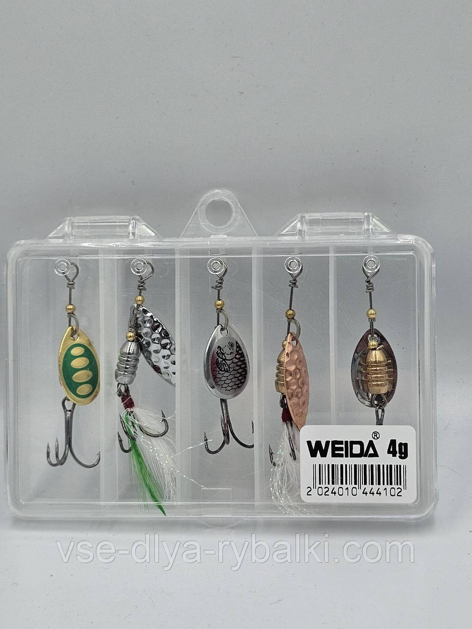 Набір вертушок Weida 4 гм, фото 1