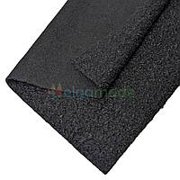 Тканина букле Баранчик ЧОРНА, 50х50 см