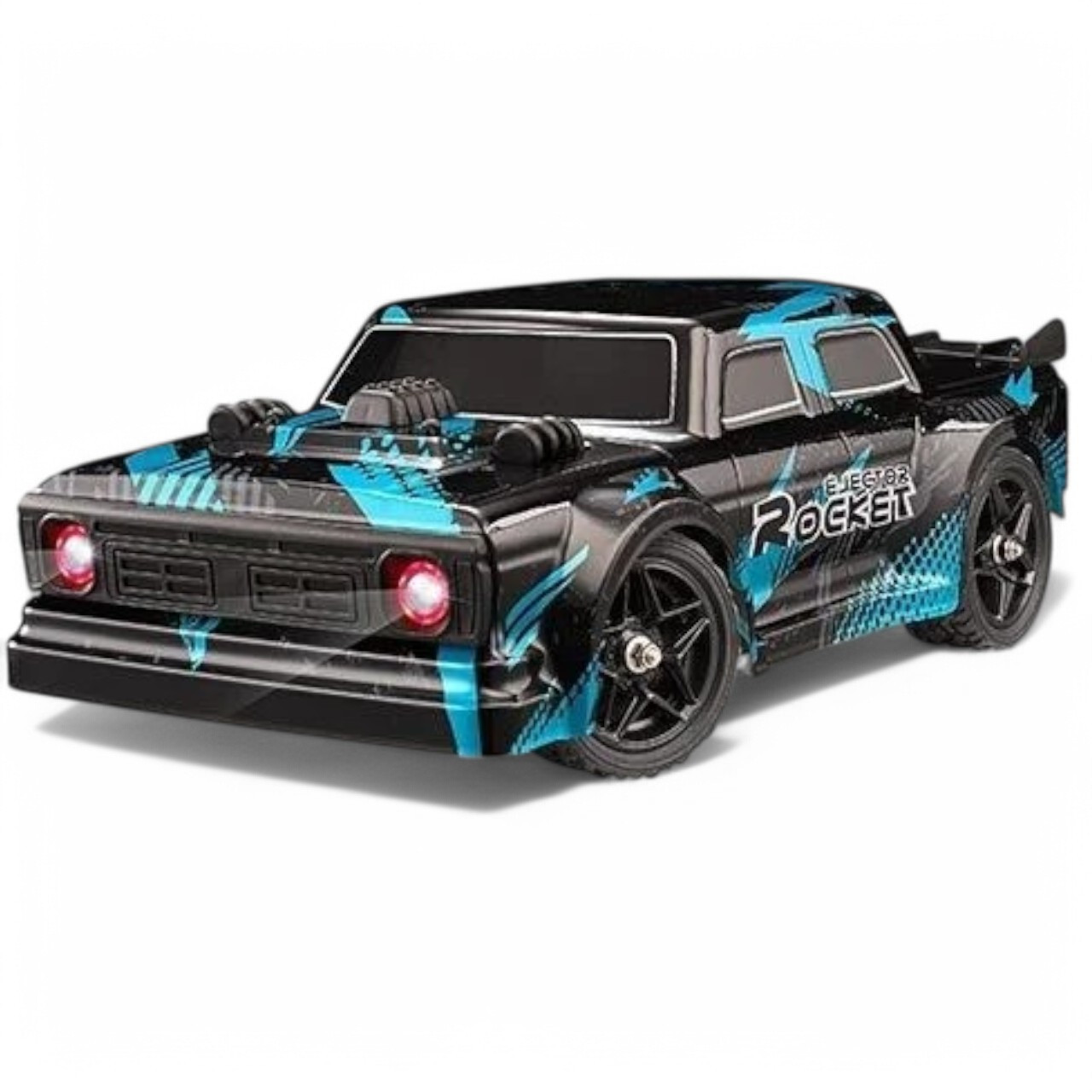 Перегоновий автомобіль на радіокеруванні (акум. 7.4 V, USB-кабель, пульт 2.4 G, масштаб 1:16, дрифт) HS 16352, фото 1