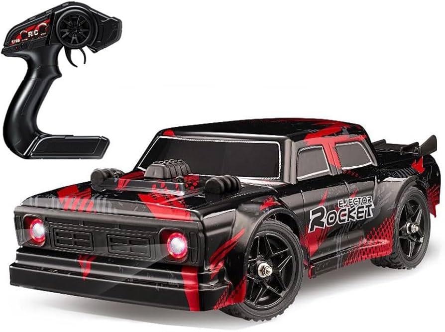 Перегоновий автомобіль на радіокеруванні (акум. 7.4 V, USB-кабель, пульт 2.4 G, масштаб 1:16, дрифт) HS 16351, фото 1