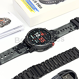 Смарт-годинник чоловічий водонепроникний з металевим ремінцем Modfit Sniper Pro (Модфіт Снайпер Про) з двомя ремінцями, фото 6