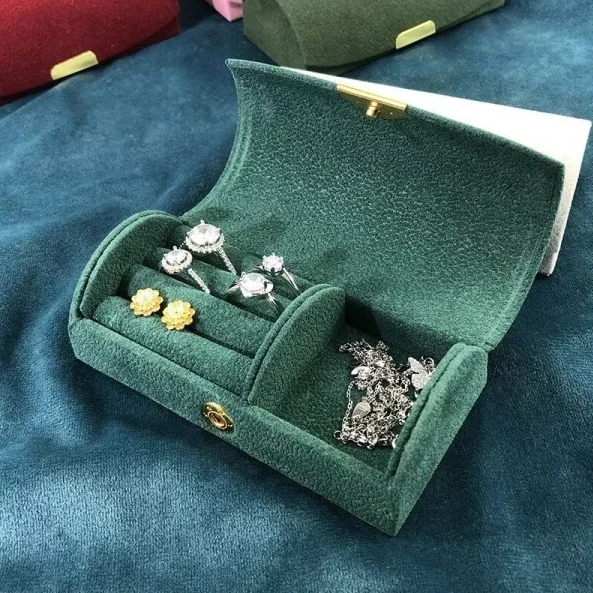 Коробочка для прикрас, футляр для ювелірних прикрас 10 х 5 х 3,5 см, фото 1