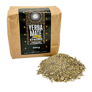 Мате зелений не очищений STRONG 500 г