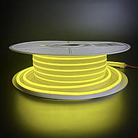 Гнучкий неон 12V, SMD 2835, IP68, 22-24 Lm, 6*12, лимонно-жовтий (ціна 1м)