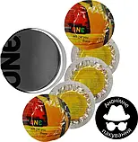 Презервативи One Color Sensation Will Get You There Жовті 5 шт у кейсі, фото 2