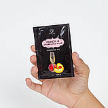 Масажна олійка з ароматом персика та ігристого вина Secret Play Peach & Sparkling Wine Massage Oil, 10 мл, фото 2