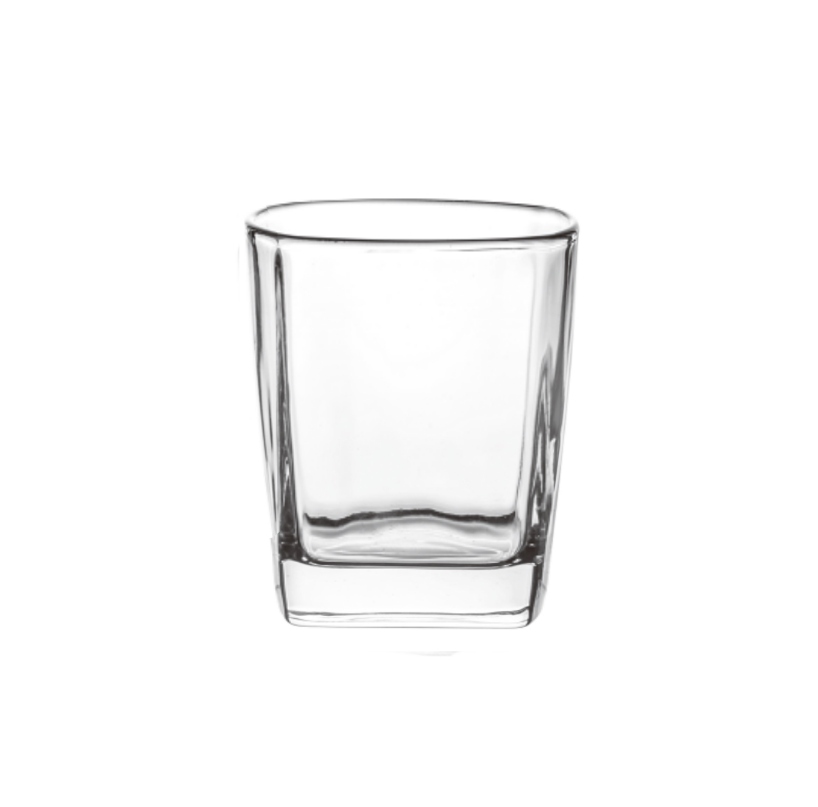 Стопка скляна Helios "Топ квадро" 65 мл 1 шт Y6002, фото 1