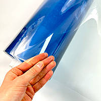 Плівка ПВХ на Метраж 1.50 м*150 мкм 0.15мм - прозора для вікон силікон, Гнучке скло, м'яке скло