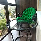 Садовий набір для балкона з техноротангу на 2 особи HAVANA круглий столик, крісла з підлокітниками, фото 2