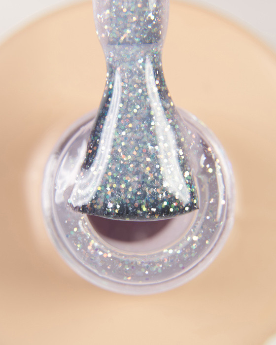База для нігтів Dark Pro Base Shine №03 напівпрозорий рожевий з блискітками, 15 мл
