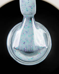 База для нігтів Dark Pro Base Potal №39 голубий з поталлю, 15 мл