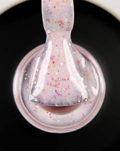 База для нігтів Dark Pro Base Potal №36 рожевий із рожевими блискітками, 15 мл