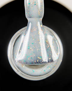 База для нігтів Dark Pro Base Potal №35 молочний з різнокольоровим блиском, 15 мл