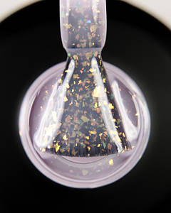 База для нігтів Dark Pro Base Potal №23 напівпрозорий рожевий з блискітками, 15 мл