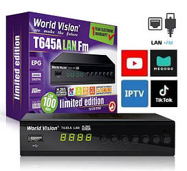 Тюнер т2 World Vision Т645A  LAN FM VideoCast 300 IPTV