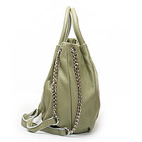 Жіноча шкіряна сумка 8918-9 olive.Купити жіночі сумки гуртом і в роздріб із натуральної шкіри в Україні, фото 7