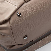 Жіноча шкіряна сумка 8918-9 beige.Купити жіночі сумки гуртом і в роздріб із натуральної шкіри в Україні, фото 5