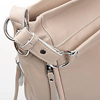 Жіноча шкіряна сумка 8779-9 beige.Купити жіночі сумки із натуральної шкіри trandbags.com.ua, фото 5