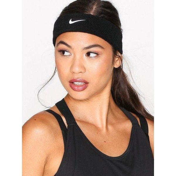 Пов'язка на голову Nike Swoosh Headband для фітнесу та спорту чорна (N.NN.07.010.OS), фото 1