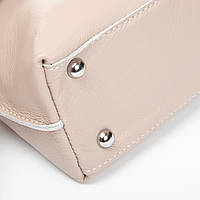 Жіноча шкіряна сумка 8793-9 beige.Купити жіночі сумки із натуральної шкіри trandbags.com.ua, фото 6