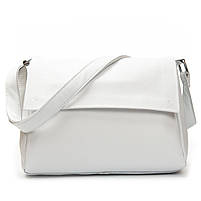 Жіноча шкіряна сумка 6504 white.Купити жіночі сумки гуртом і в роздріб із натуральної шкіри в Україні, фото 4