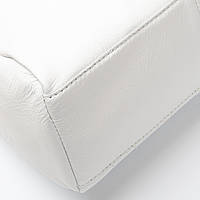 Жіноча шкіряна сумка 6504 white.Купити жіночі сумки гуртом і в роздріб із натуральної шкіри в Україні, фото 6