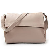 Жіноча шкіряна сумка 6504 beige.Купити жіночі сумки гуртом і в роздріб із натуральної шкіри в Україні, фото 3