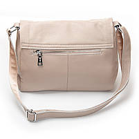 Жіноча шкіряна сумка 6504 beige.Купити жіночі сумки гуртом і в роздріб із натуральної шкіри в Україні, фото 5