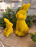 Великодній кролик для прикраси стола на свято h 8 см, фото 7