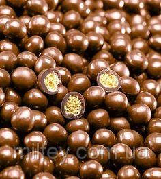 Хрусткі кульки в карамельному шоколаді Caramelia 36% Valrhona 250 г, фото 1