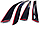 Дефлектори вікон Mitsubishi Galant 9 Sd 2004-, AVTM AMM40304, фото 5