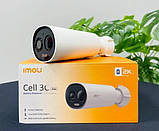 IMOU Cell 3C 3MP Акумуляторна 5000 мА·год Бездротова камера відеоспостереження, фото 3