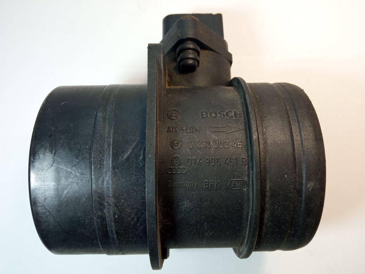 Витратомір повітря Bosch 0 281 002 461 Volkswagen / Audi 074 906 461 B