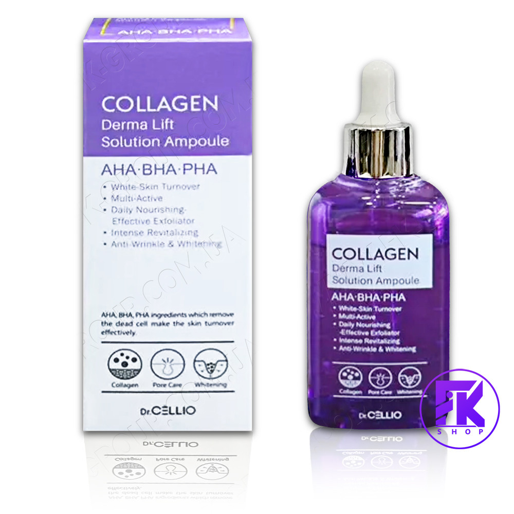 Сироватка для обличчя з колагеном Dr.CELLIO Collagen Derma Lift 50 мл