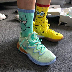 Eur36-46 різнобарвні NIKE KYRIE 5 SpongeBob Squidward чоловічі жіночі баскетбольні волейбольні