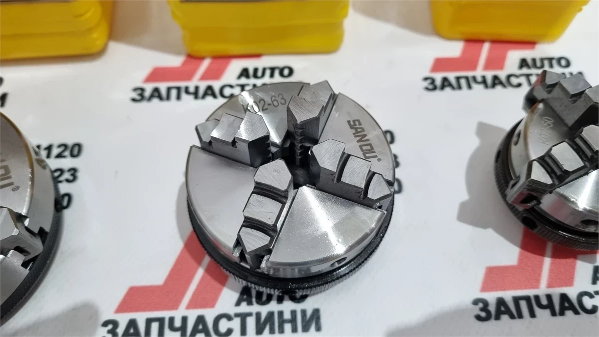 Патрон токарний Sanou K02-63 4х кулачковий самоцентрувальний