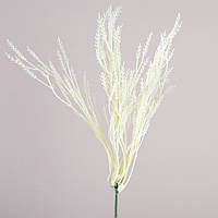 Декоративна штучна зелень. Злакова біла травичка 35см, 3072-2